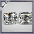 Rectangle Shape Octagon Princess Cut Zirconia Synthetic Gems